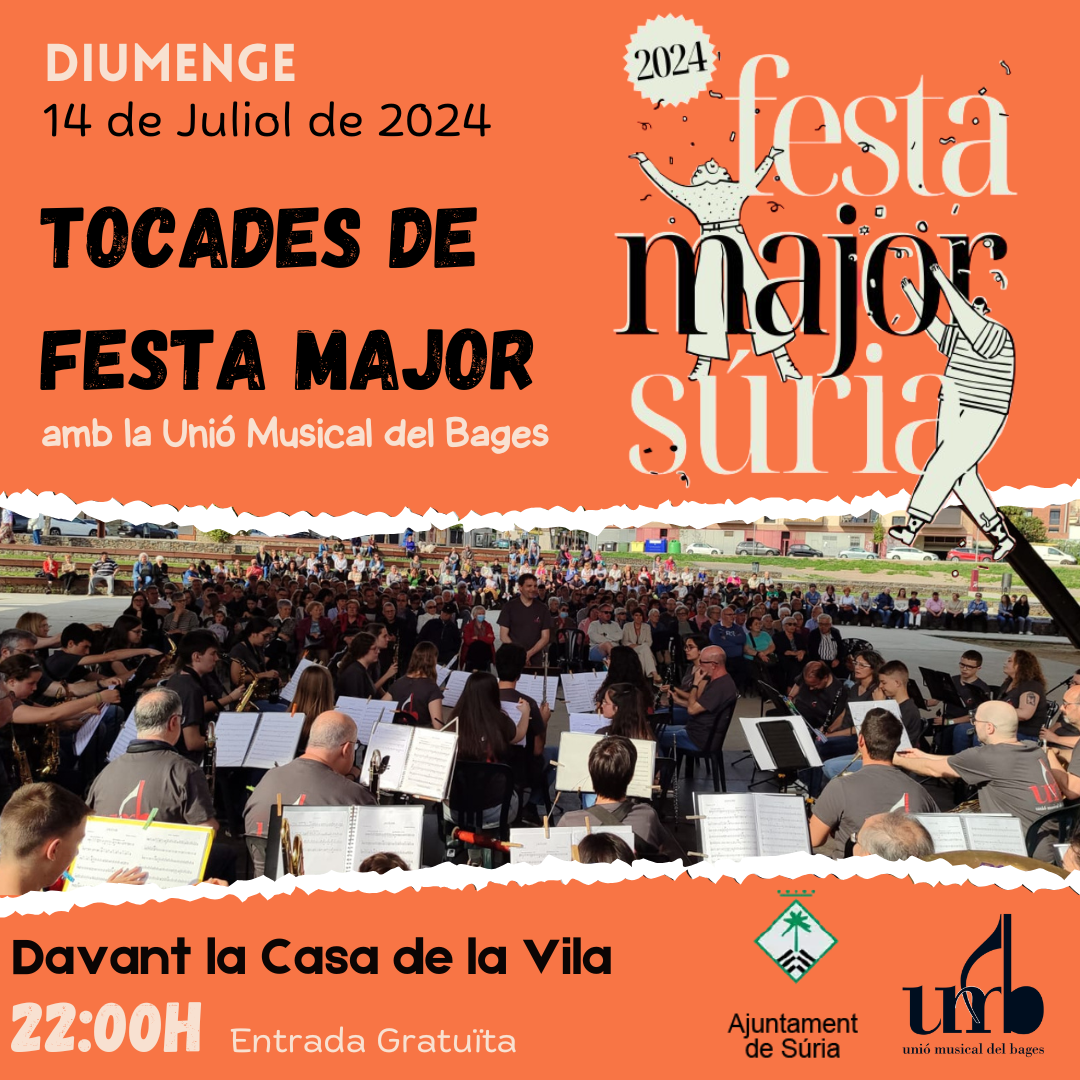 Tocades de Festa Major a Súria