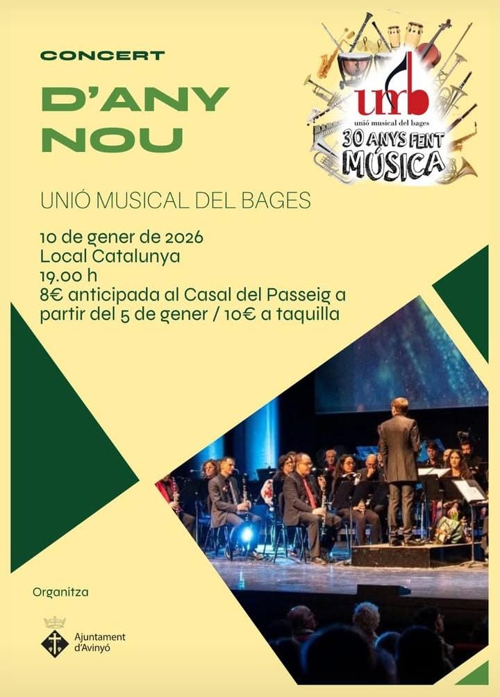 Concert d'Any Nou a Avinyó